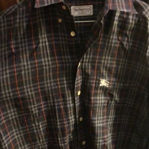 Men’s Burberry button up